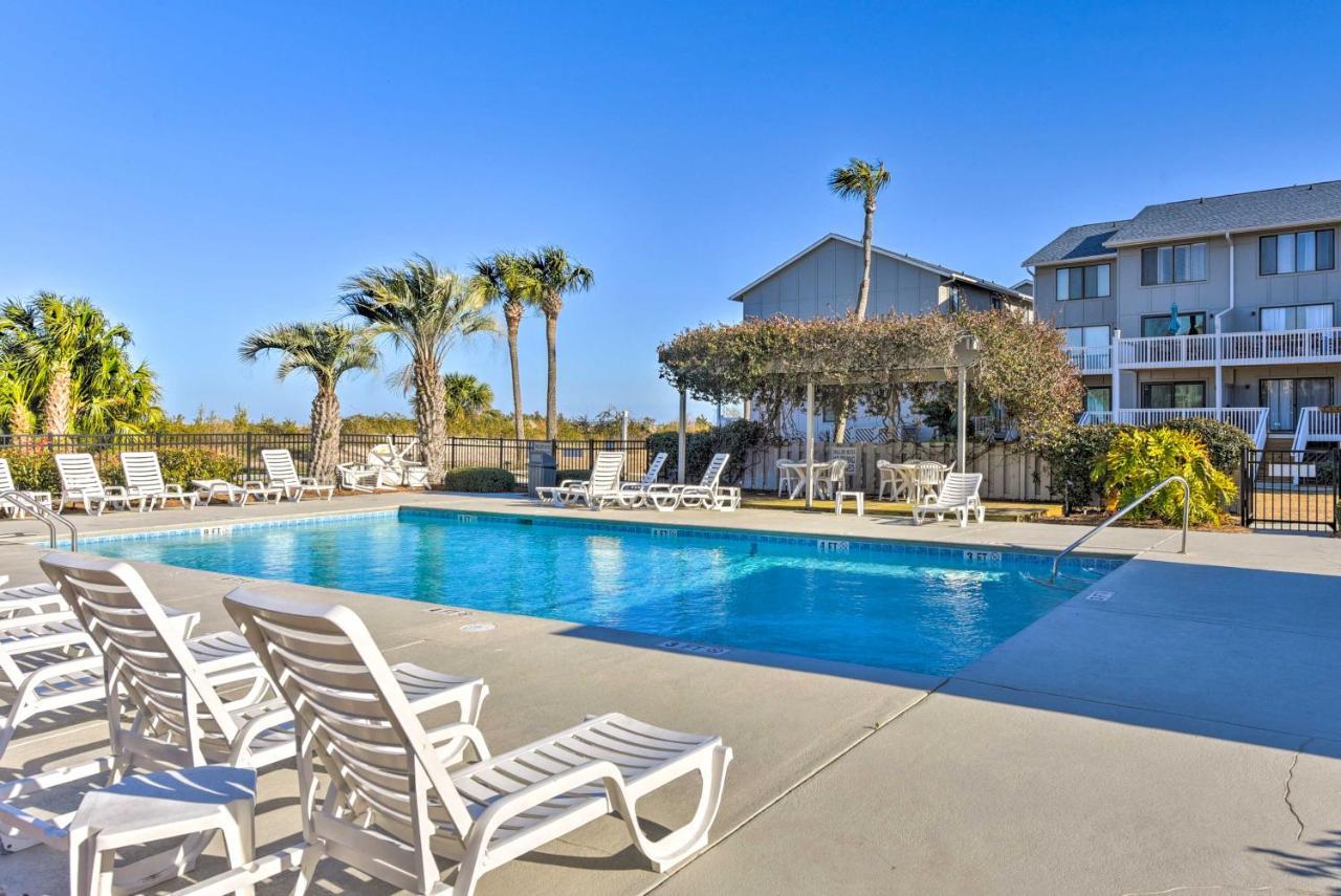 Ocean-View Saint Helena Island Condo - Pool Access Oceanmarsh Subdivision 外观 照片