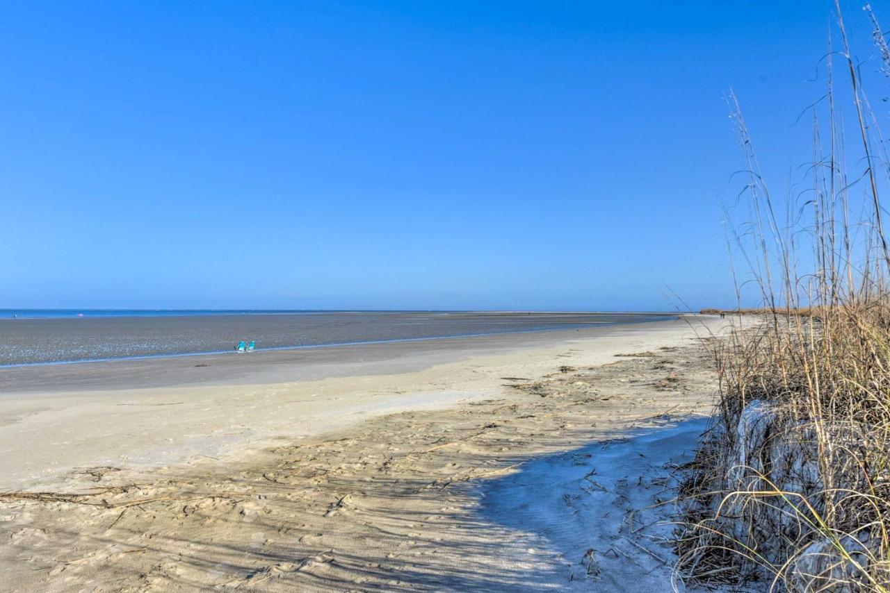 Ocean-View Saint Helena Island Condo - Pool Access Oceanmarsh Subdivision 外观 照片