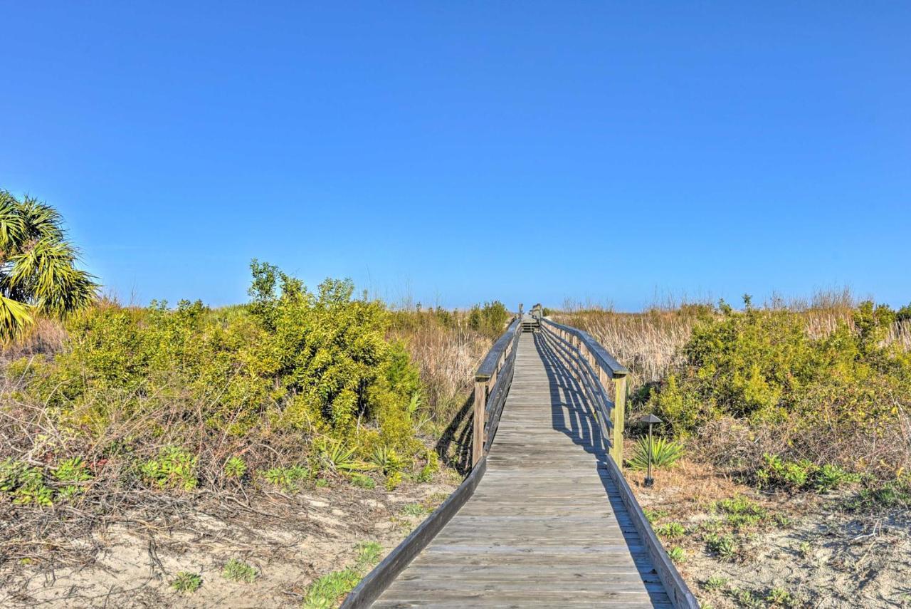 Ocean-View Saint Helena Island Condo - Pool Access Oceanmarsh Subdivision 外观 照片