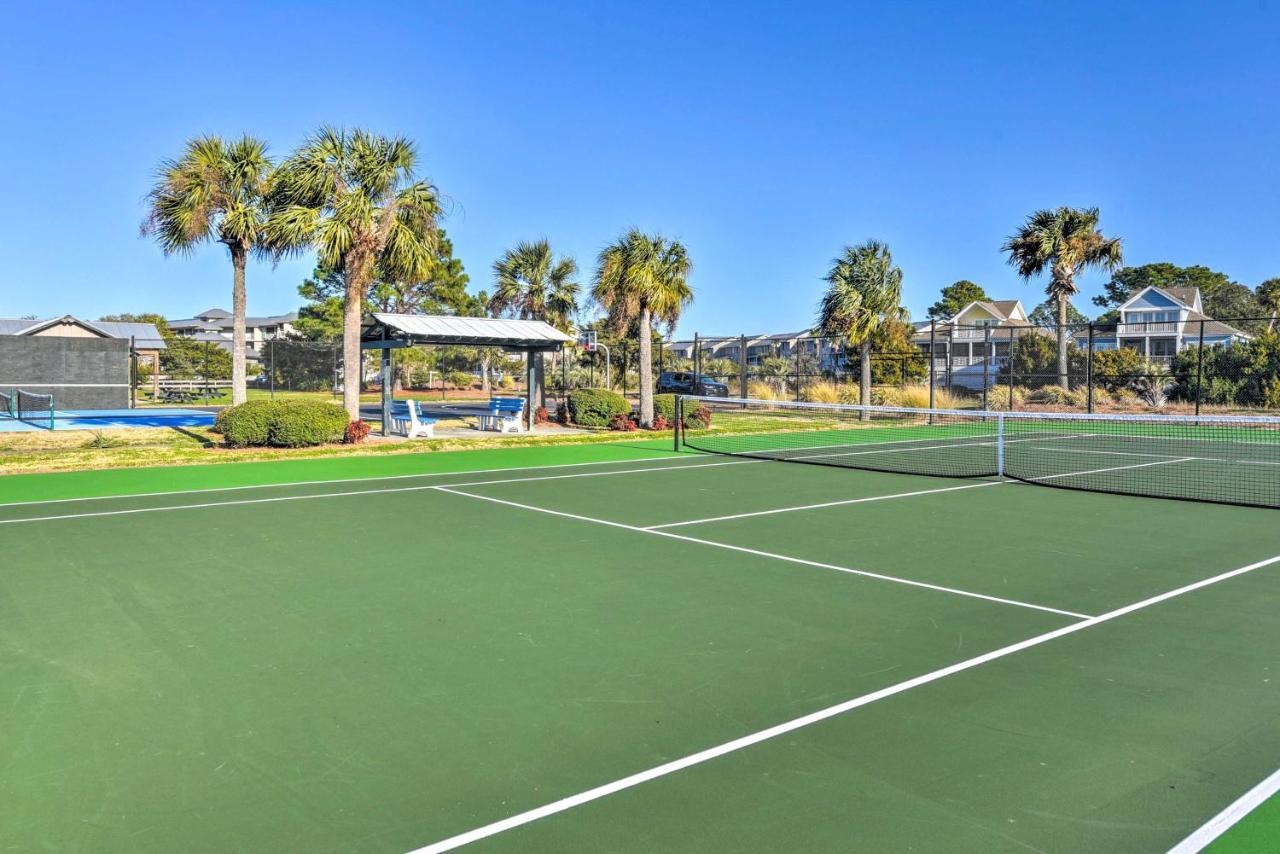 Ocean-View Saint Helena Island Condo - Pool Access Oceanmarsh Subdivision 外观 照片
