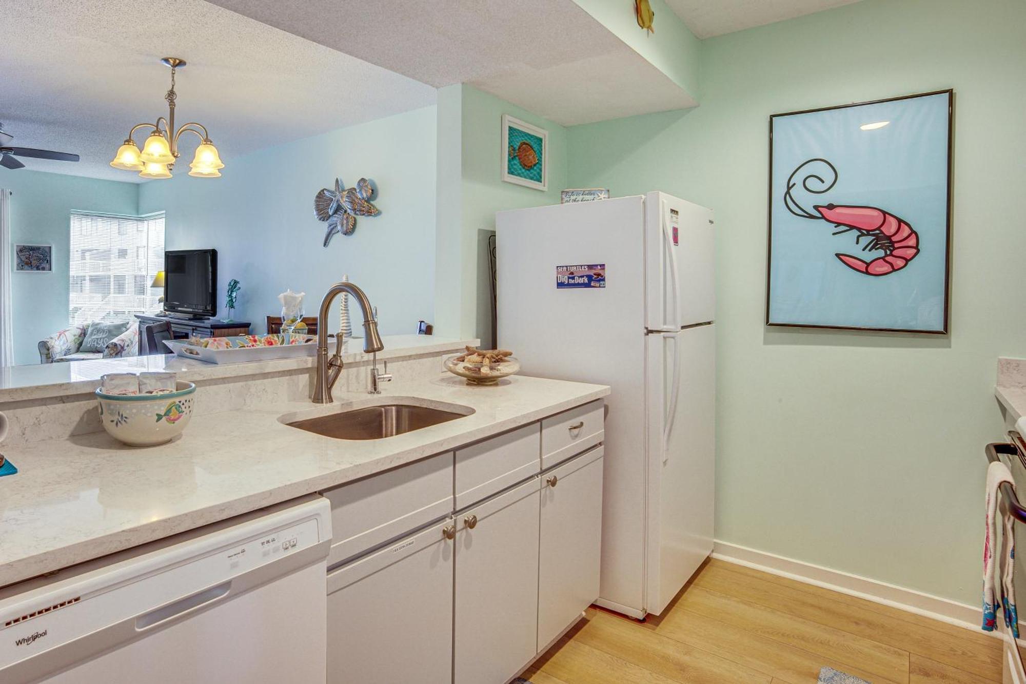 Ocean-View Saint Helena Island Condo - Pool Access Oceanmarsh Subdivision 外观 照片