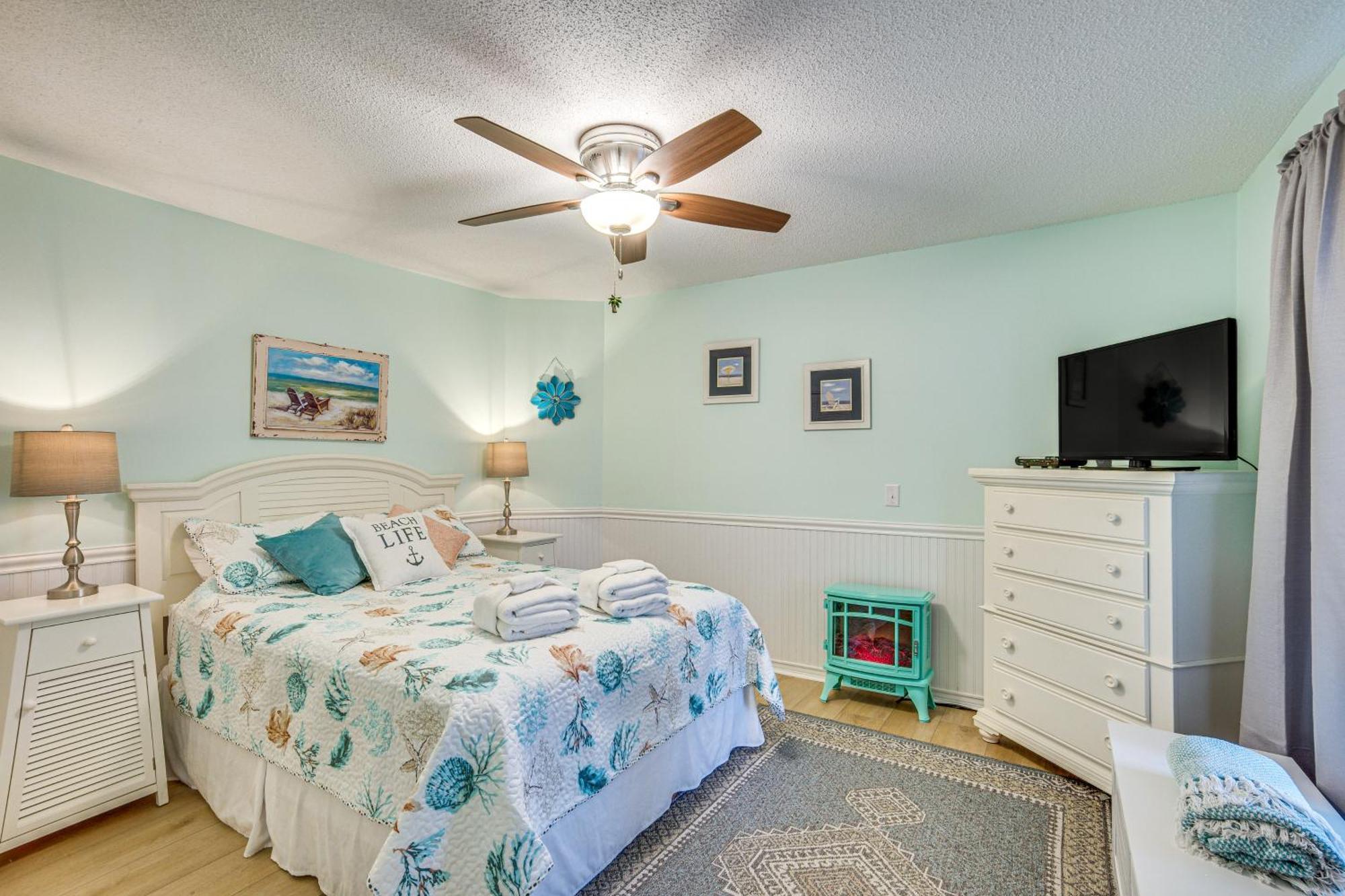 Ocean-View Saint Helena Island Condo - Pool Access Oceanmarsh Subdivision 外观 照片