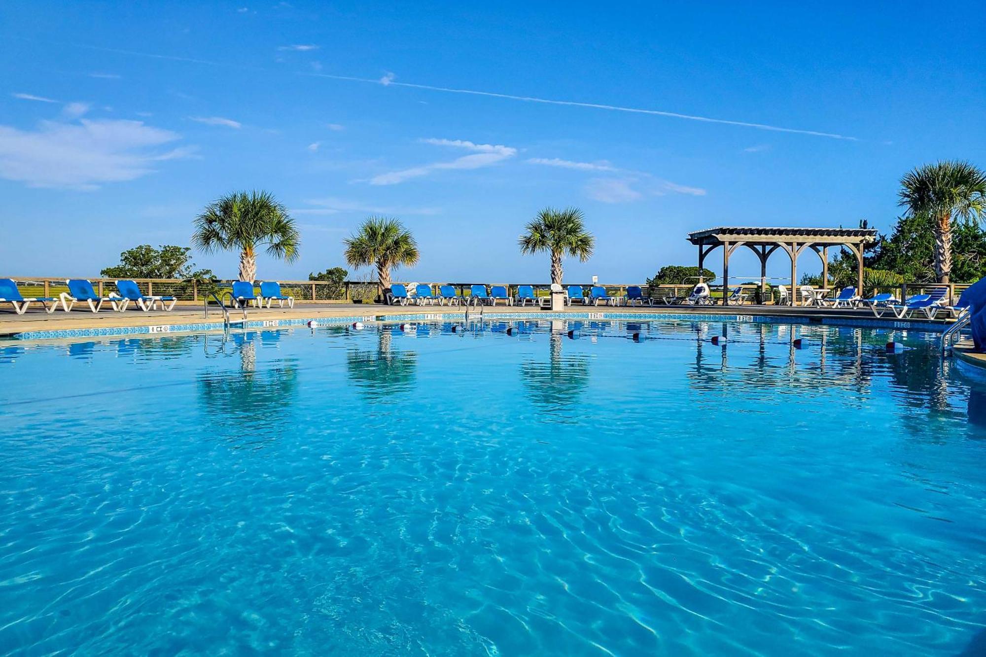 Ocean-View Saint Helena Island Condo - Pool Access Oceanmarsh Subdivision 外观 照片
